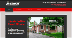 Desktop Screenshot of mcconkeyrealestate.com